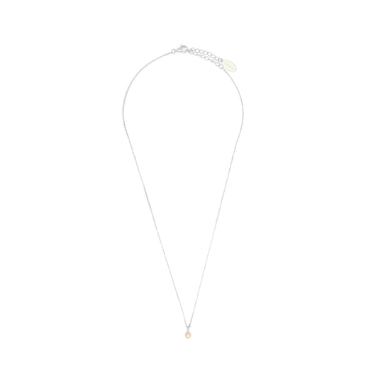 NATURAL OPAL AND DIAMOND OCTOBER PENDANT SILVER