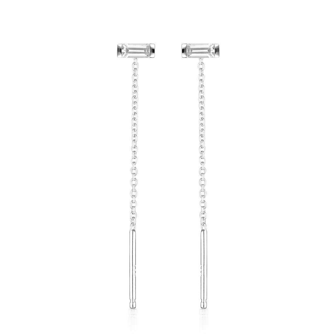 GEORGINI THE LAYERED EDIT TATU EARRING SILVER