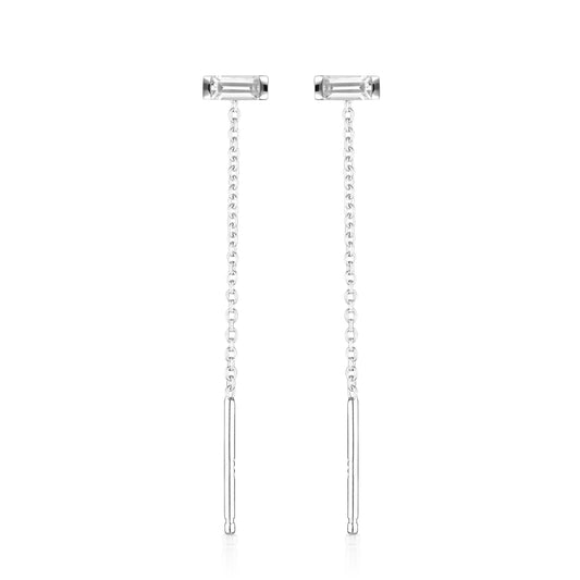 GEORGINI THE LAYERED EDIT TATU EARRING SILVER