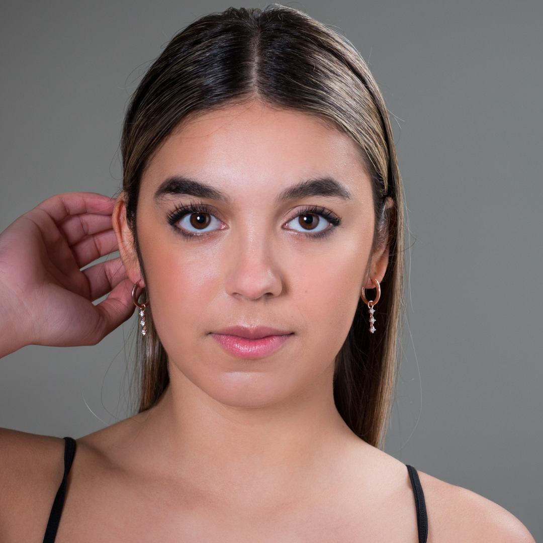 SUMMER SORBET MATCHA MAGIC EARRINGS ROSE GOLD