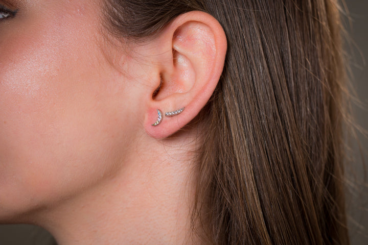SUMMER SORBET NEAPOLITAN NIGHTS MULTI COLOURED EARRINGS SILVER