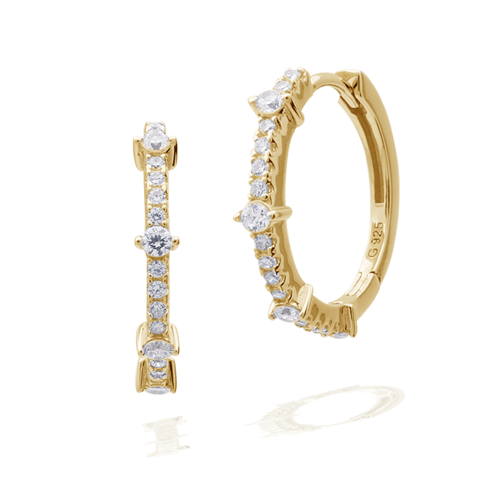 RED CARPET GALA EARRINGS GOLD
