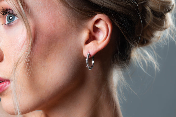 RED CARPET GALA EARRINGS SILVER