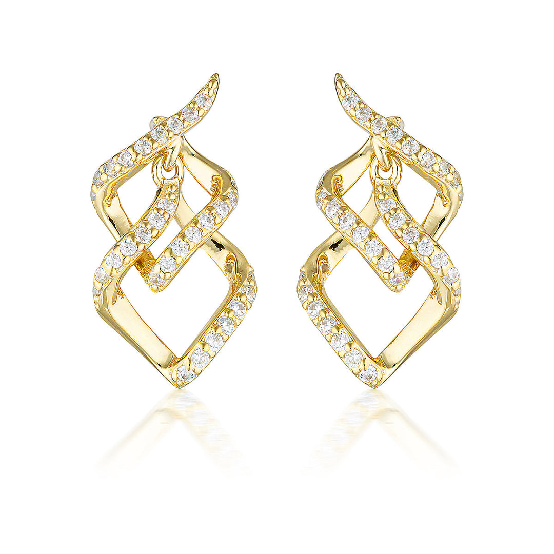 RED CARPET ARIA EARRINGS GOLD