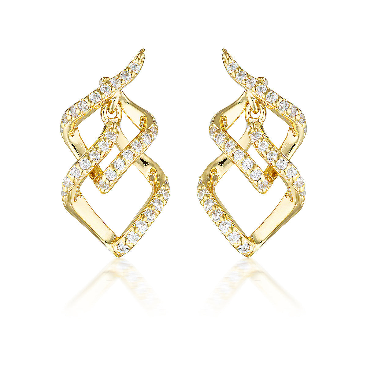 RED CARPET ARIA EARRINGS GOLD