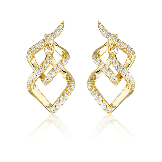 RED CARPET ARIA EARRINGS GOLD