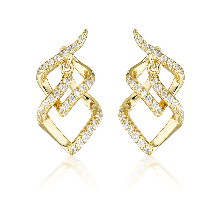 RED CARPET ARIA EARRINGS GOLD