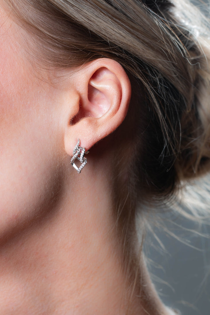 RED CARPET ARIA EARRINGS SILVER
