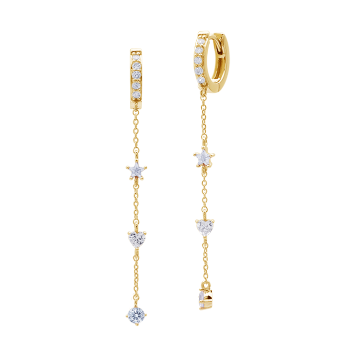 A CHRISTMAS JOURNEY CLARA EARRINGS GOLD