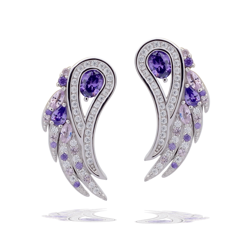 A CHRISTMAS JOURNEY ANGELIC EARRINGS MIXED