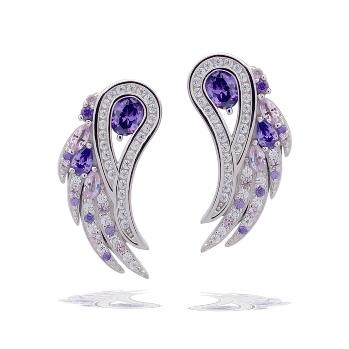 A CHRISTMAS JOURNEY ANGELIC EARRINGS MIXED