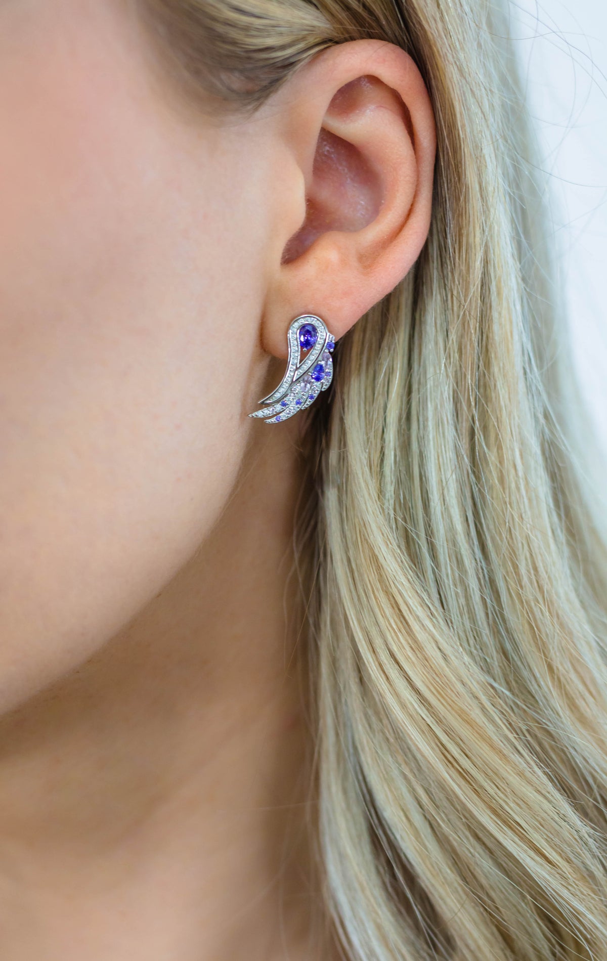 A CHRISTMAS JOURNEY ANGELIC EARRINGS MIXED