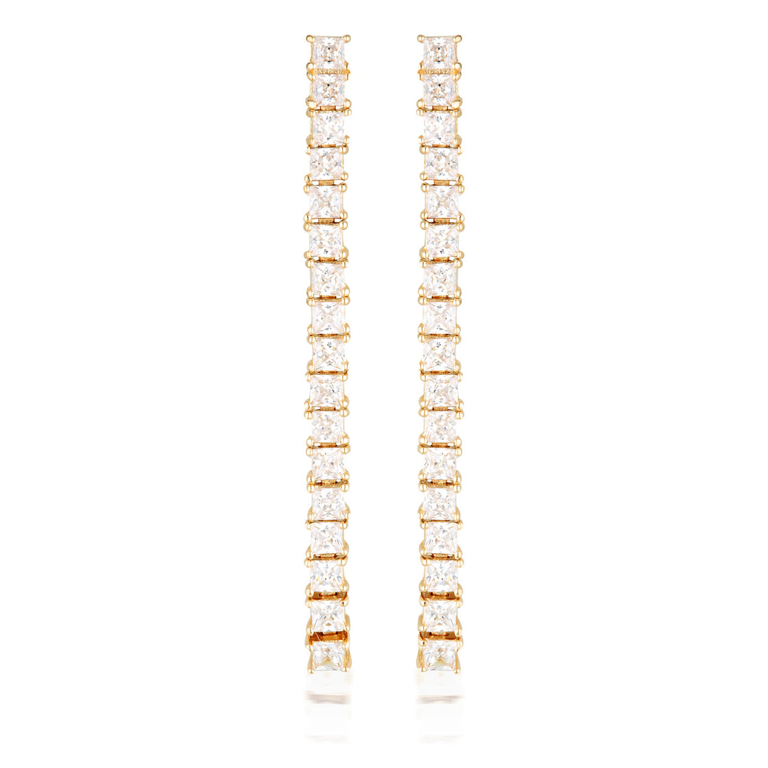 ICONIC BRIDAL VERA EARRINGS GOLD