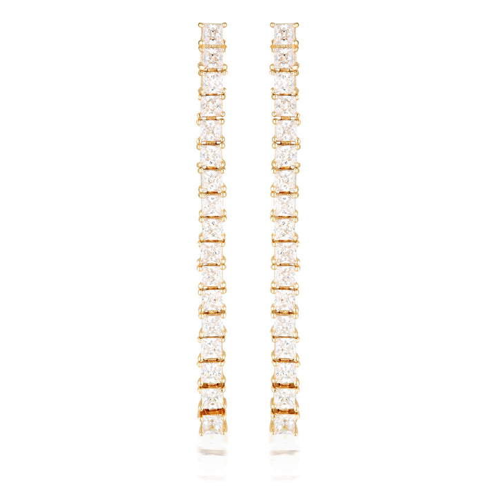 ICONIC BRIDAL VERA EARRINGS GOLD