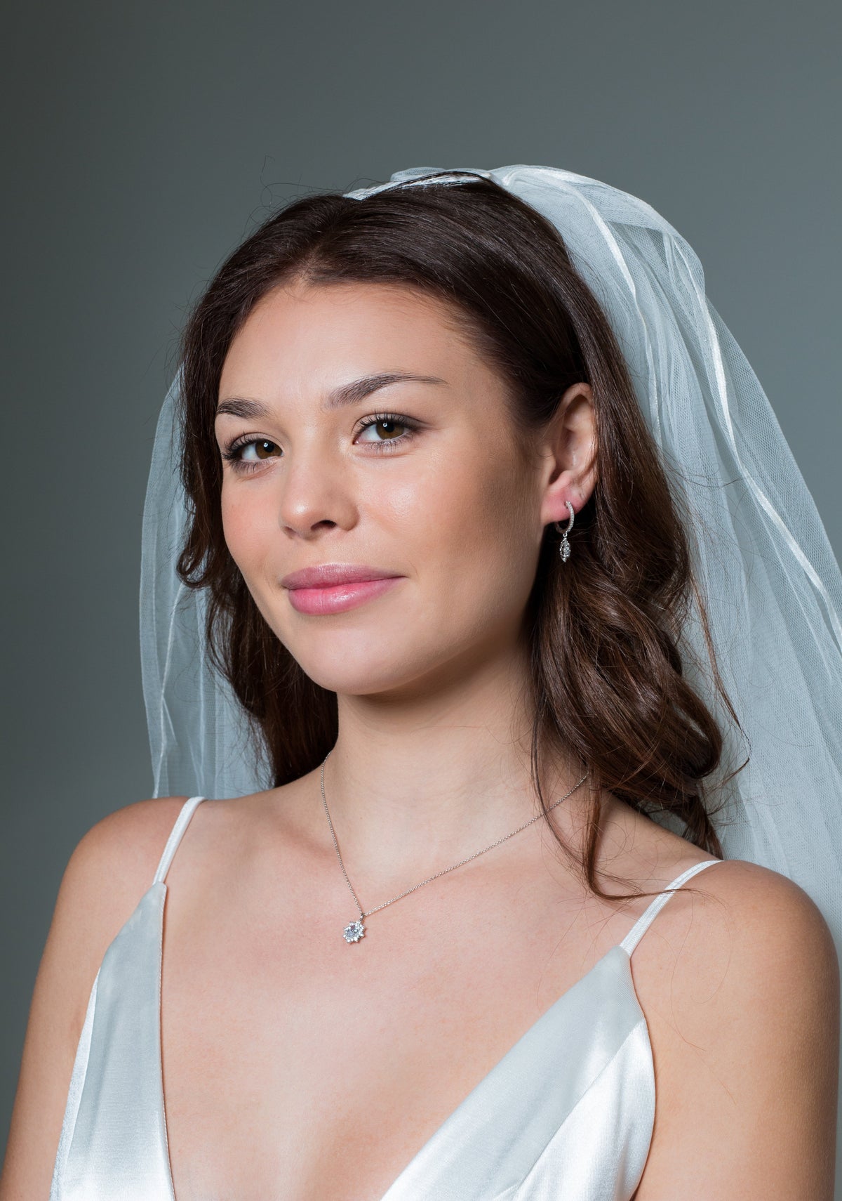 ICONIC BRIDAL ELOISE PENDANT SILVER