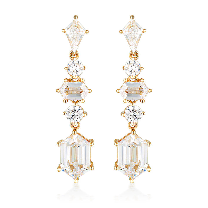 ROCK STAR SWORD GOLD EARRINGS