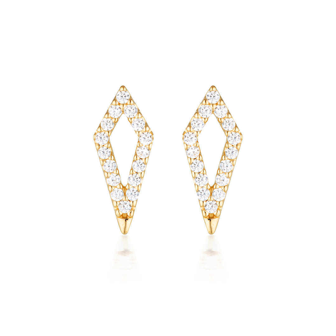 ROCK STAR KITE GOLD EARRINGS