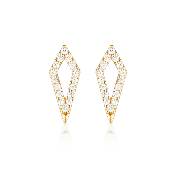 ROCK STAR KITE GOLD EARRINGS