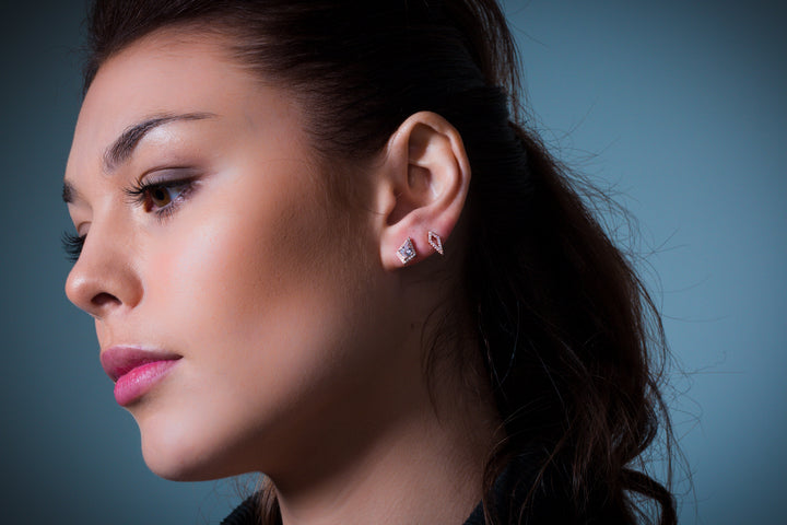 ROCK STAR KITE ROSE GOLD EARRINGS