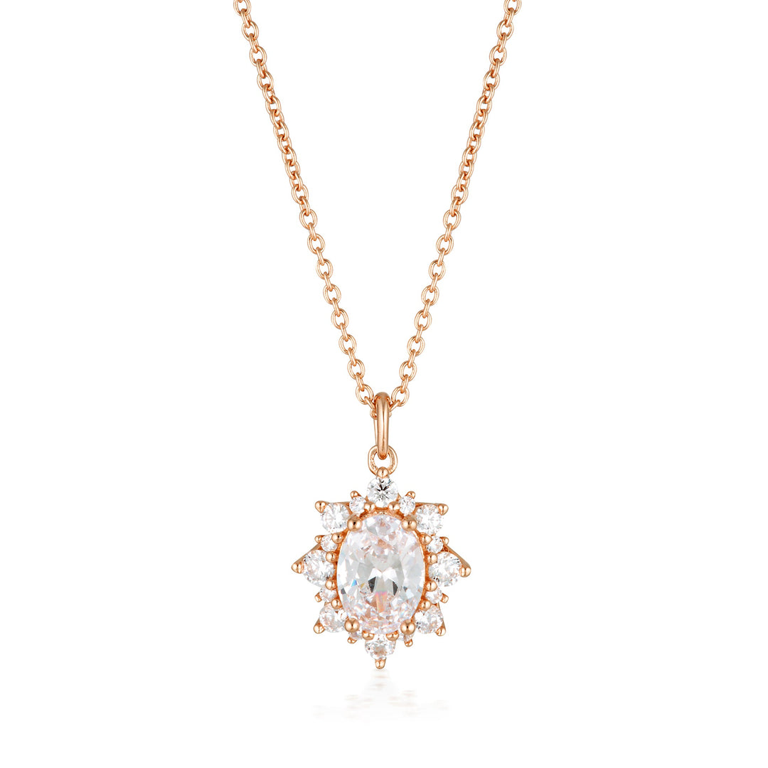 ICONIC BRIDAL ELOISE PENDANT ROSE GOLD