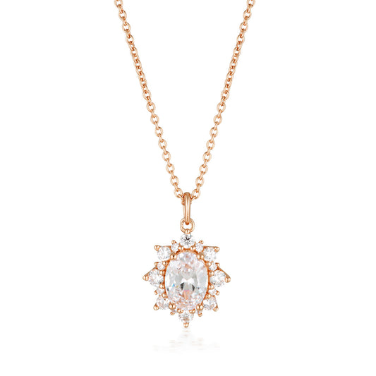 ICONIC BRIDAL ELOISE PENDANT ROSE GOLD
