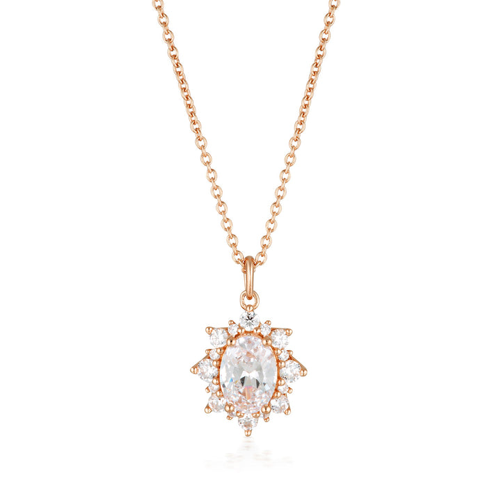 ICONIC BRIDAL ELOISE PENDANT ROSE GOLD