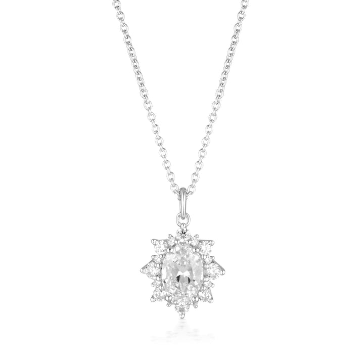 ICONIC BRIDAL ELOISE PENDANT SILVER