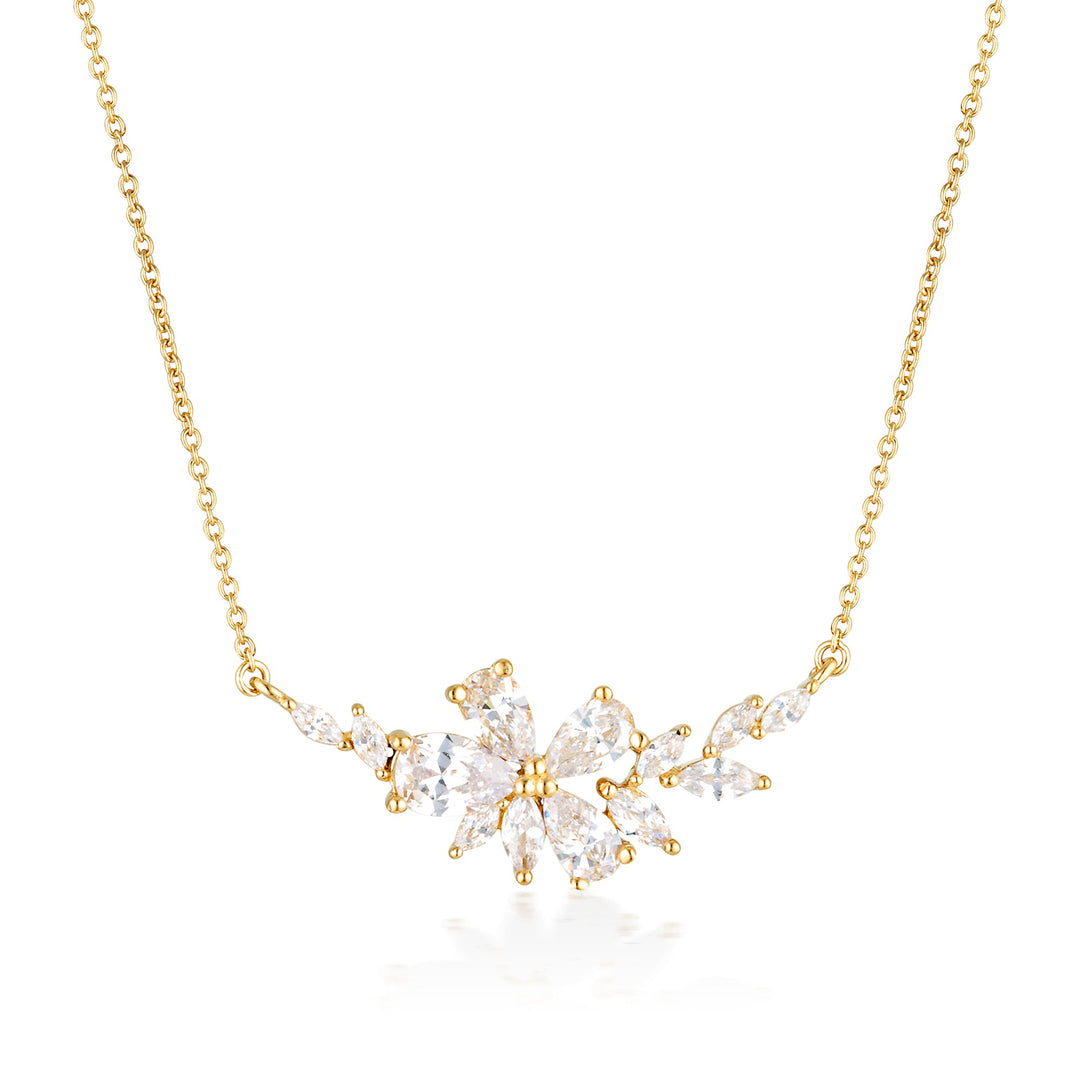 ICONIC BRIDAL HYACINTH NECKLACE GOLD