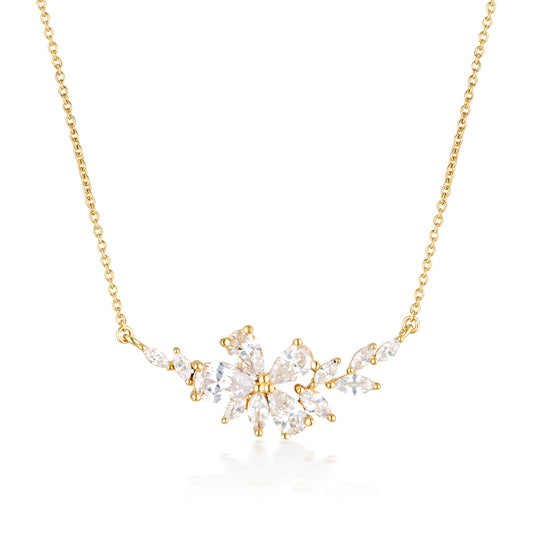 ICONIC BRIDAL HYACINTH NECKLACE GOLD