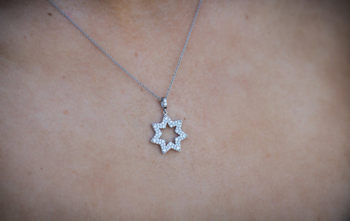 STAR NECKLACE SILVER