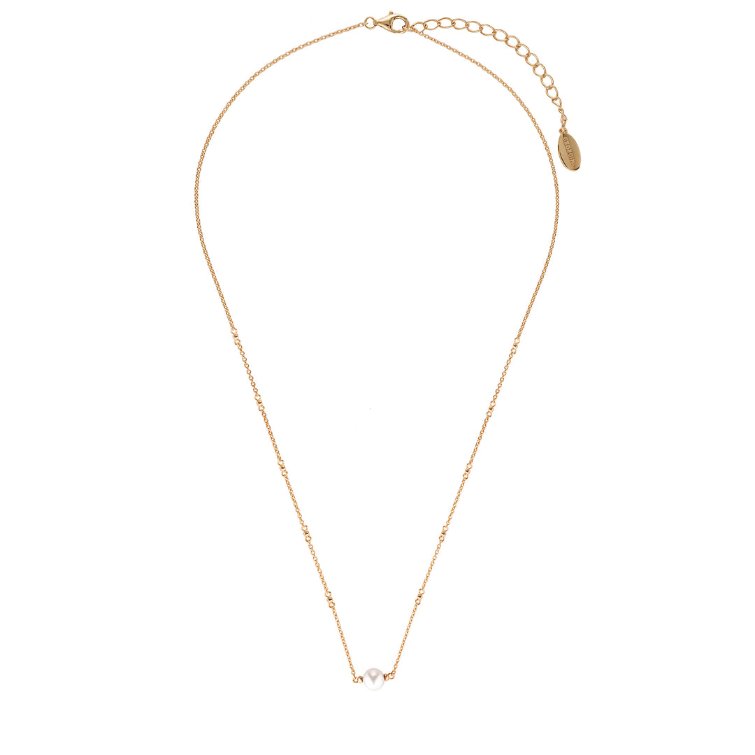 RED CARPET GLOBE NECKLACE ROSE GOLD