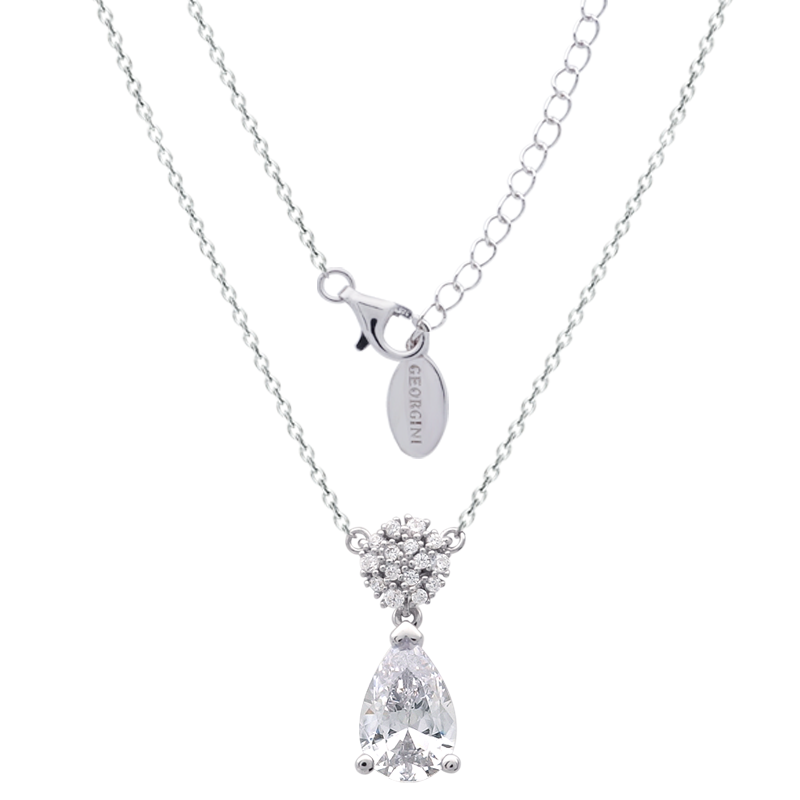RED CARPET CANNES NECKLACE SILVER
