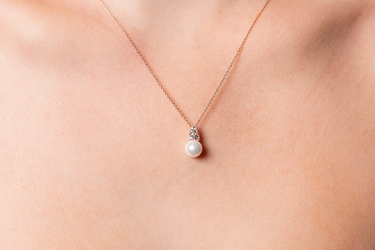 RED CARPET GOVENORS NECKLACE ROSE GOLD