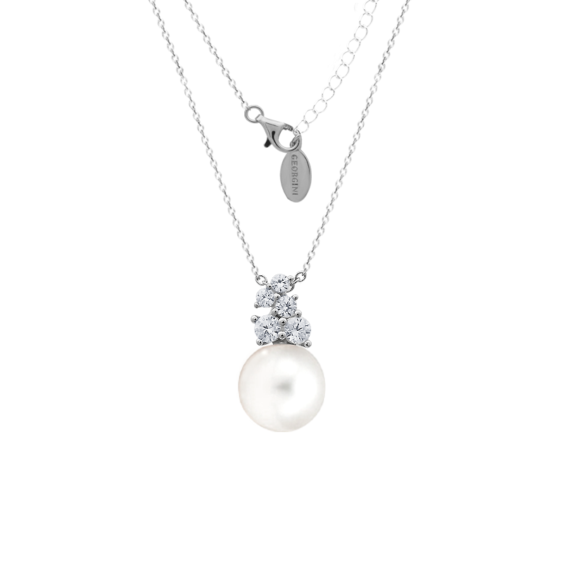 RED CARPET GOVENORS NECKLACE SILVER