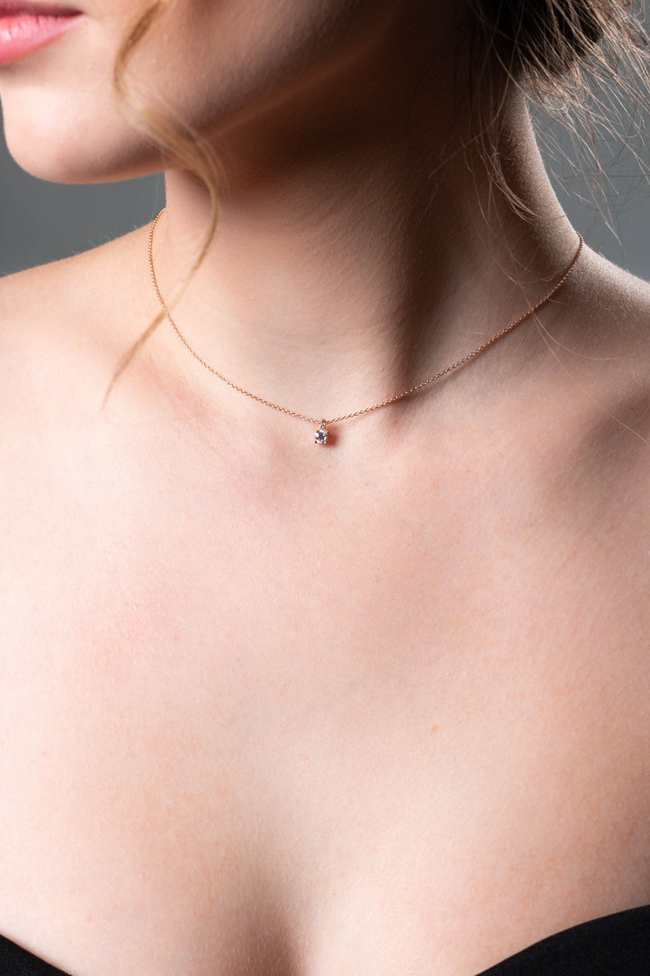 RED CARPET VENICE NECKLACE ROSE GOLD