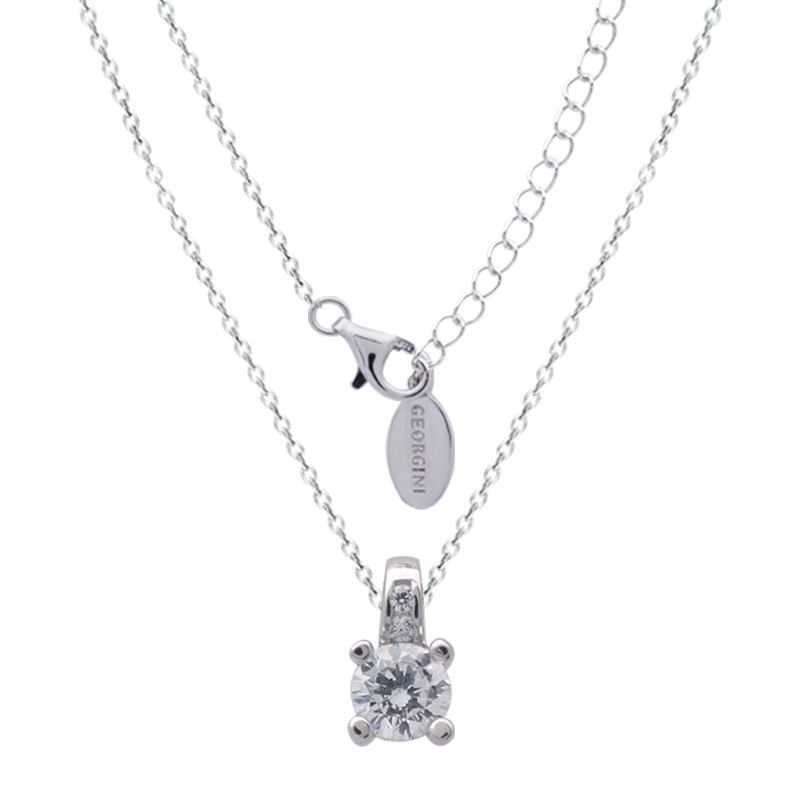 RED CARPET VENICE NECKLACE SILVER