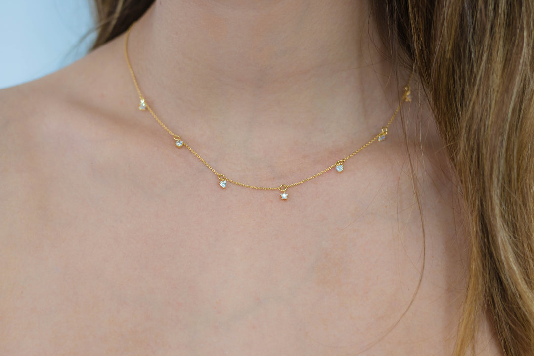 A CHRISTMAS JOURNEY CLARA NECKLACE GOLD