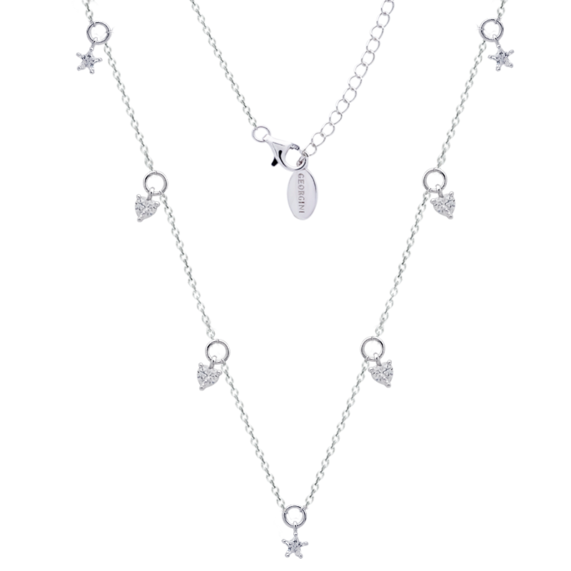 A CHRISTMAS JOURNEY CLARA NECKLACE SILVER