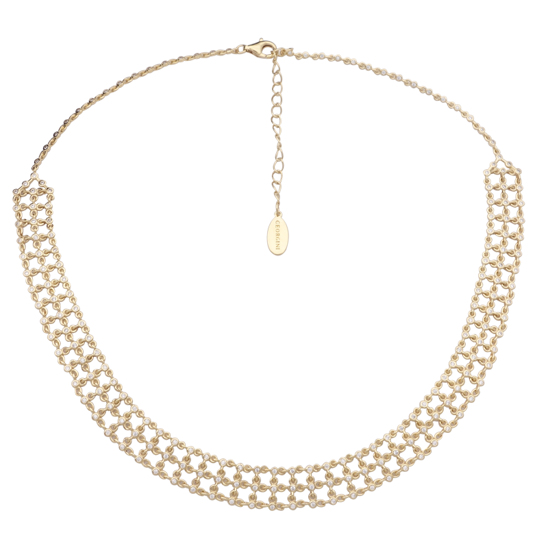 A CHRISTMAS JOURNEY SOIGNEE NECKLACE GOLD