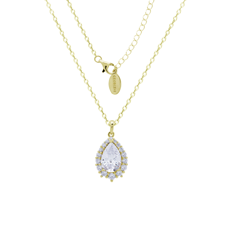 A CHRISTMAS JOURNEY ELEGANT PENDANT GOLD