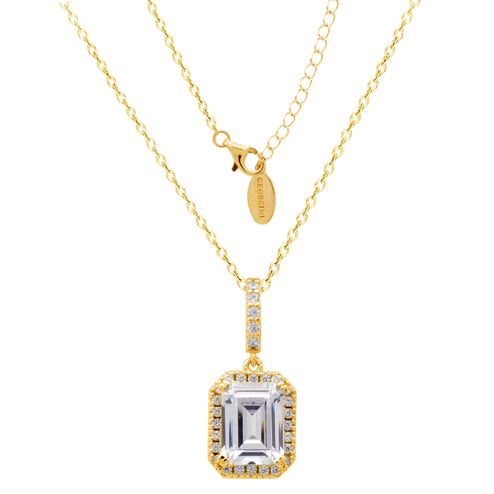 A CHRISTMAS JOURNEY VIOLET PENDANT GOLD