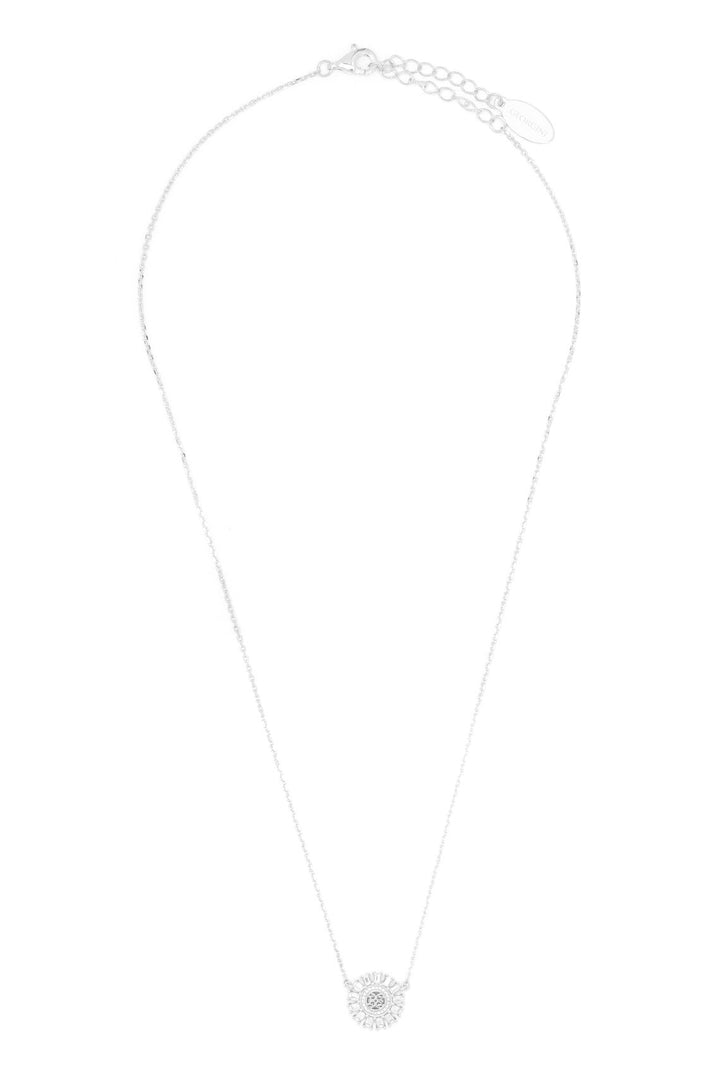 MY ONLY SUNSHINE BAGUETTE PENDANT SILVER