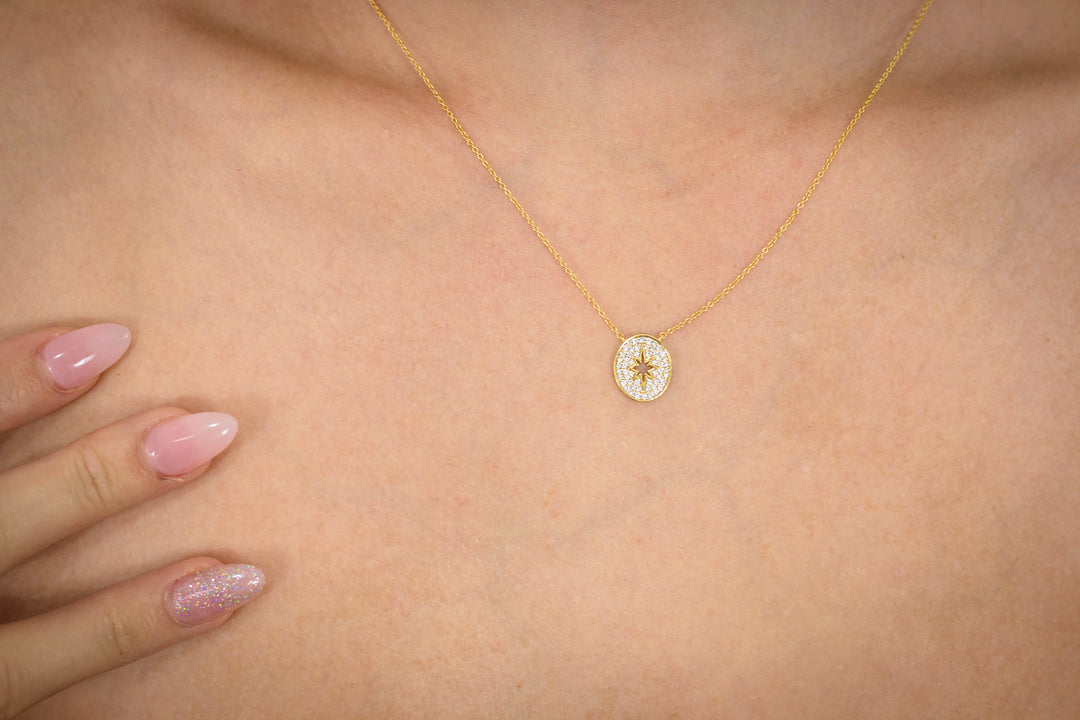 A CHRISTMAS JOURNEY FOLLOW THE STAR PENDANT GOLD