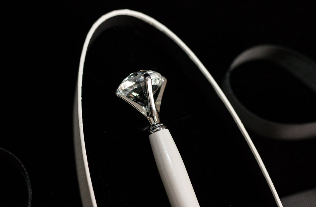 DIAMOND PEN ROSE GOLD / PEARL