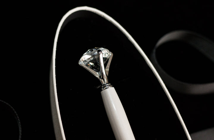 DIAMOND PEN ROSE GOLD / PEARL