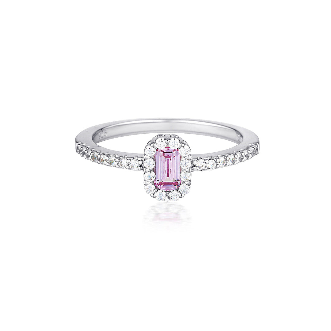 Georgini Paris Pink Sapphire Ring - 7