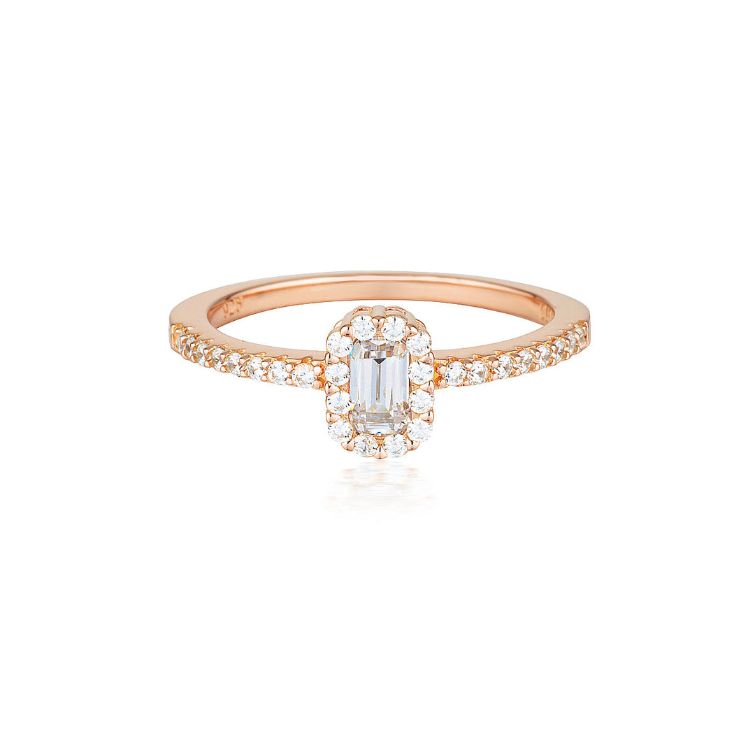 Georgini Paris Rose Gold Ring - 7