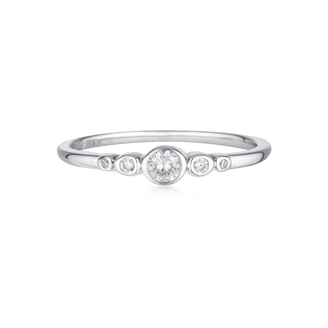 Georgini Silver Penta Ring - 8