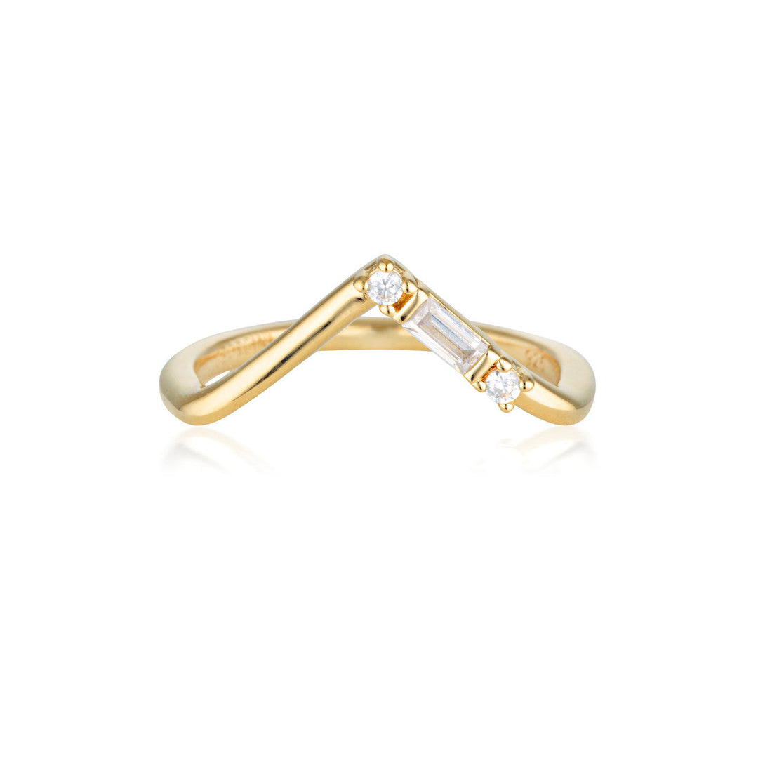GEORGINI THE LAYERED EDIT TIGA RING GOLD - IR494G-9