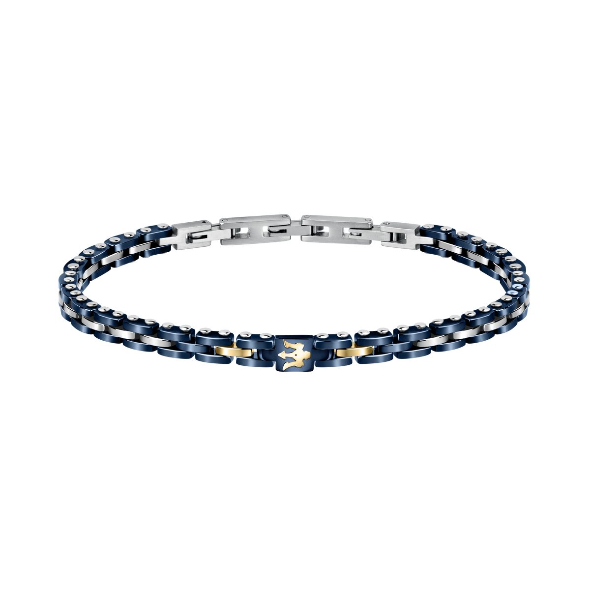 Maserati Ceramic Blue and Gold Bracelet
